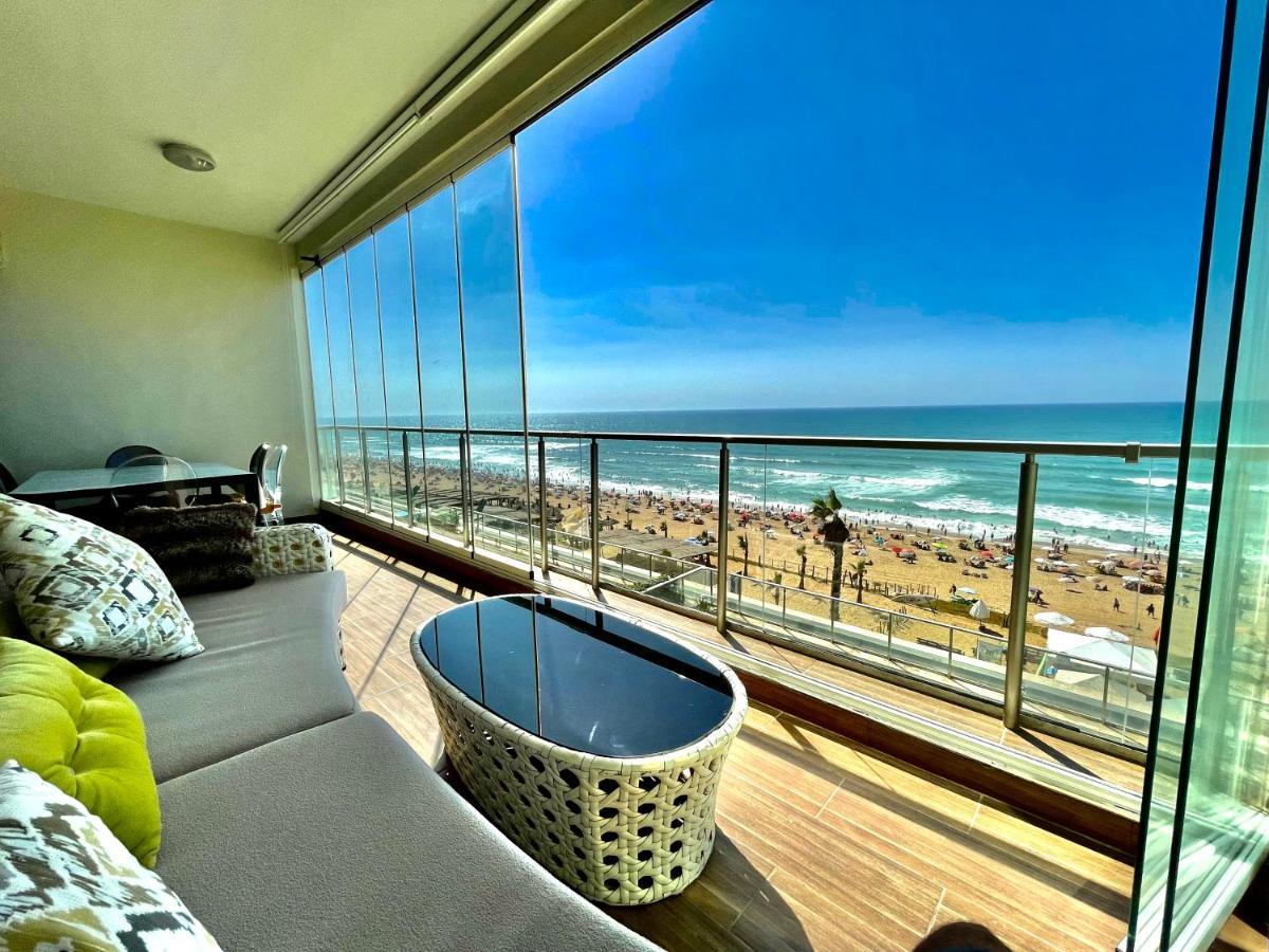 Appart De Luxe Front De Mer Prestigia Plage Des Nations Salé Eksteriør billede