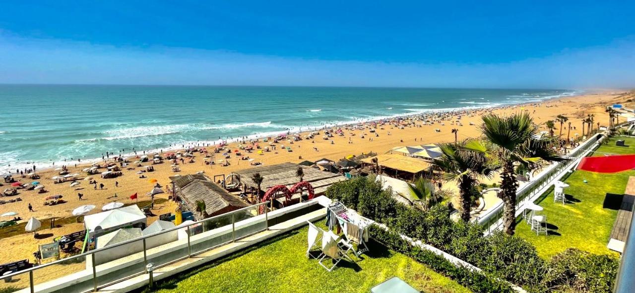 Appart De Luxe Front De Mer Prestigia Plage Des Nations Salé Eksteriør billede