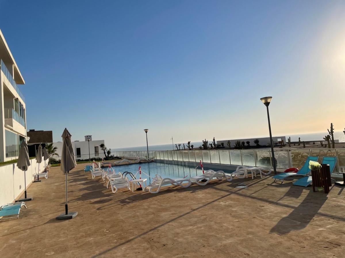 Appart De Luxe Front De Mer Prestigia Plage Des Nations Salé Eksteriør billede