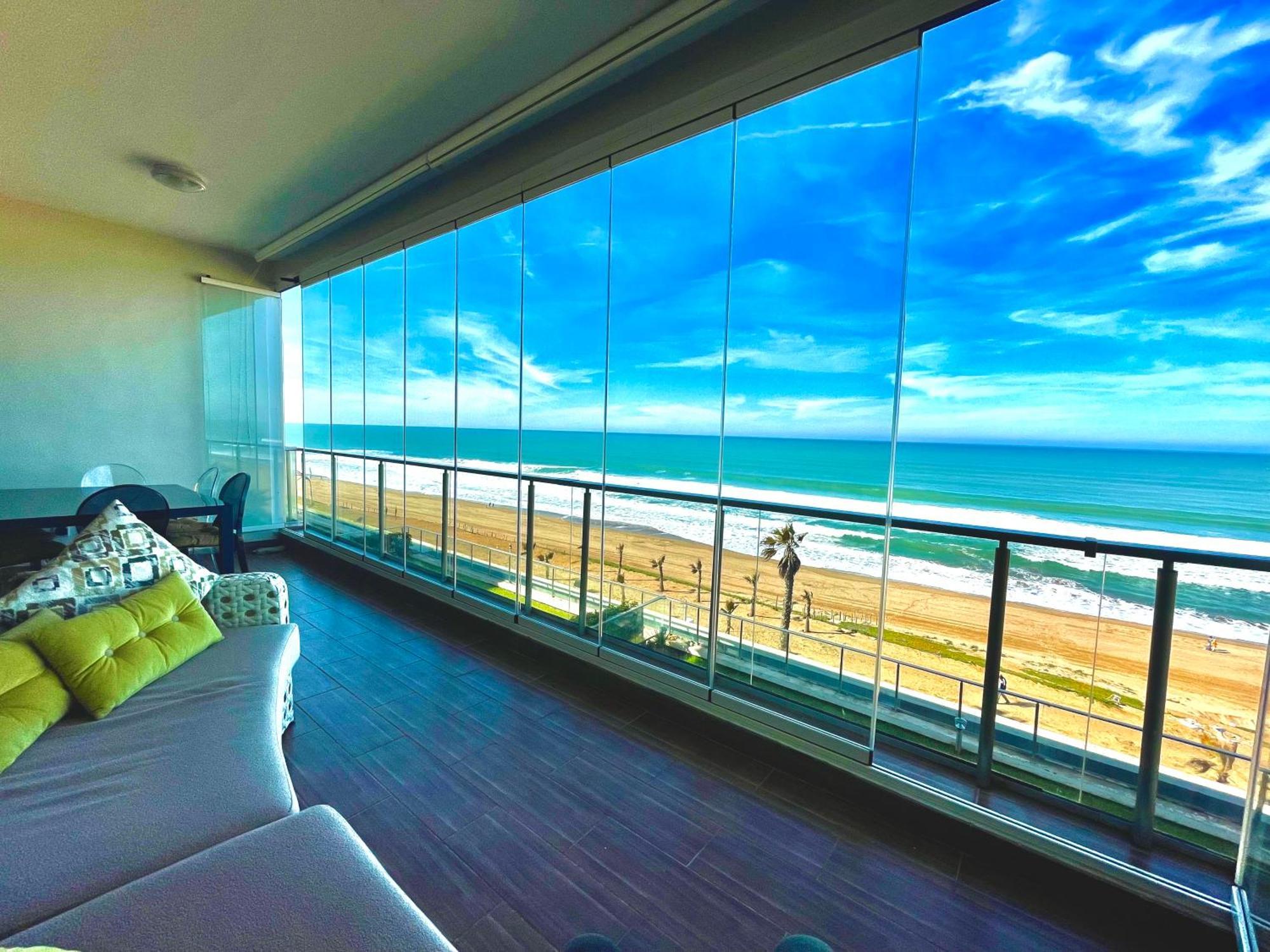 Appart De Luxe Front De Mer Prestigia Plage Des Nations Salé Eksteriør billede